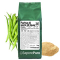 Farina di semi di guar SaporePuro, ingrediente naturale dall'India, confezionata in Italia, ideale per cucina e prodotti da forno.