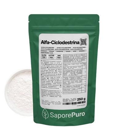 alfaciclodestrina - gelato - emulsionante