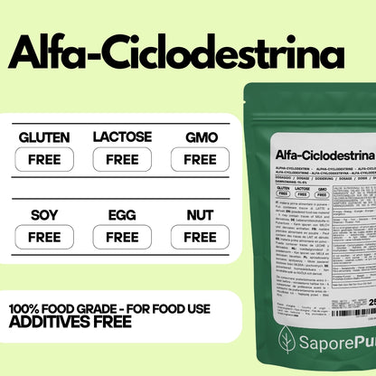 Alfaciclodestrina - Ciclodestrina - L'Innovazione nel Mondo del Gelato Clean Label - SaporePuro
