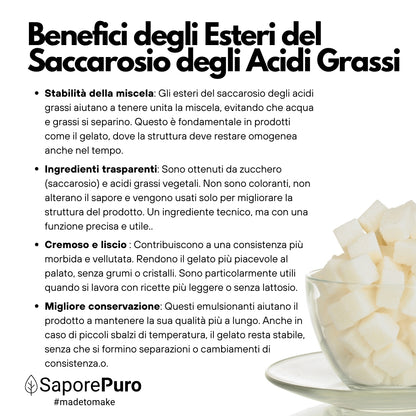 Esteri del Saccarosio - Sucresteri - E473