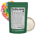 Pectina gialla SaporePuro, gelatina di frutta e marmellate, in confezione da prodotto alimentare naturale e spessore.