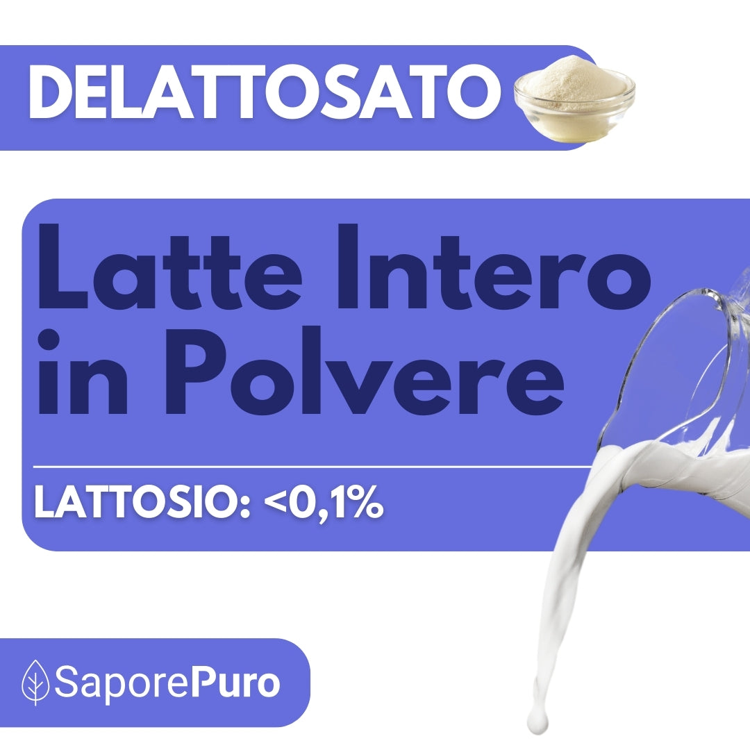 Lait entier en poudre DÉLATTOSÉ - Lait en poudre sans lactose pour glaces et cuisine.