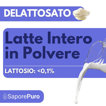 Lait entier en poudre DÉLATTOSÉ - Lait en poudre sans lactose pour glaces et cuisine.
