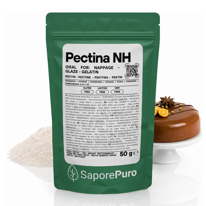 Pectina NH SaporePuro - ideal para nappage, gelatinas y glaseados.