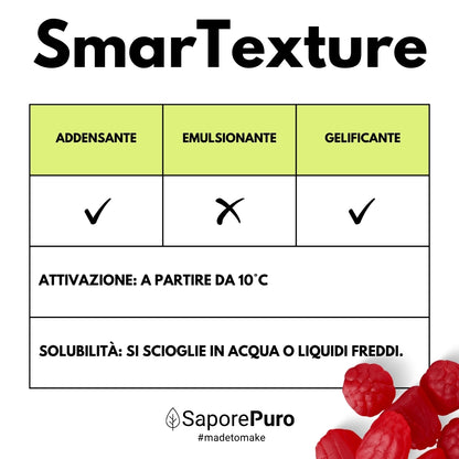 SmarTexture CG - Miscela di gelatina ad azione istantanea e strutturante di fibre - Attivazione a freddo