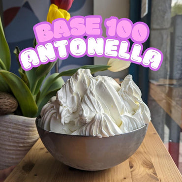 Base latte Antonella 100 SaporePuro, preparato per gelato cremoso, in confezione da 5kg, ideale per gelato ricco e vellutato.