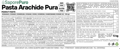 Pasta Arachide Pura SaporePuro