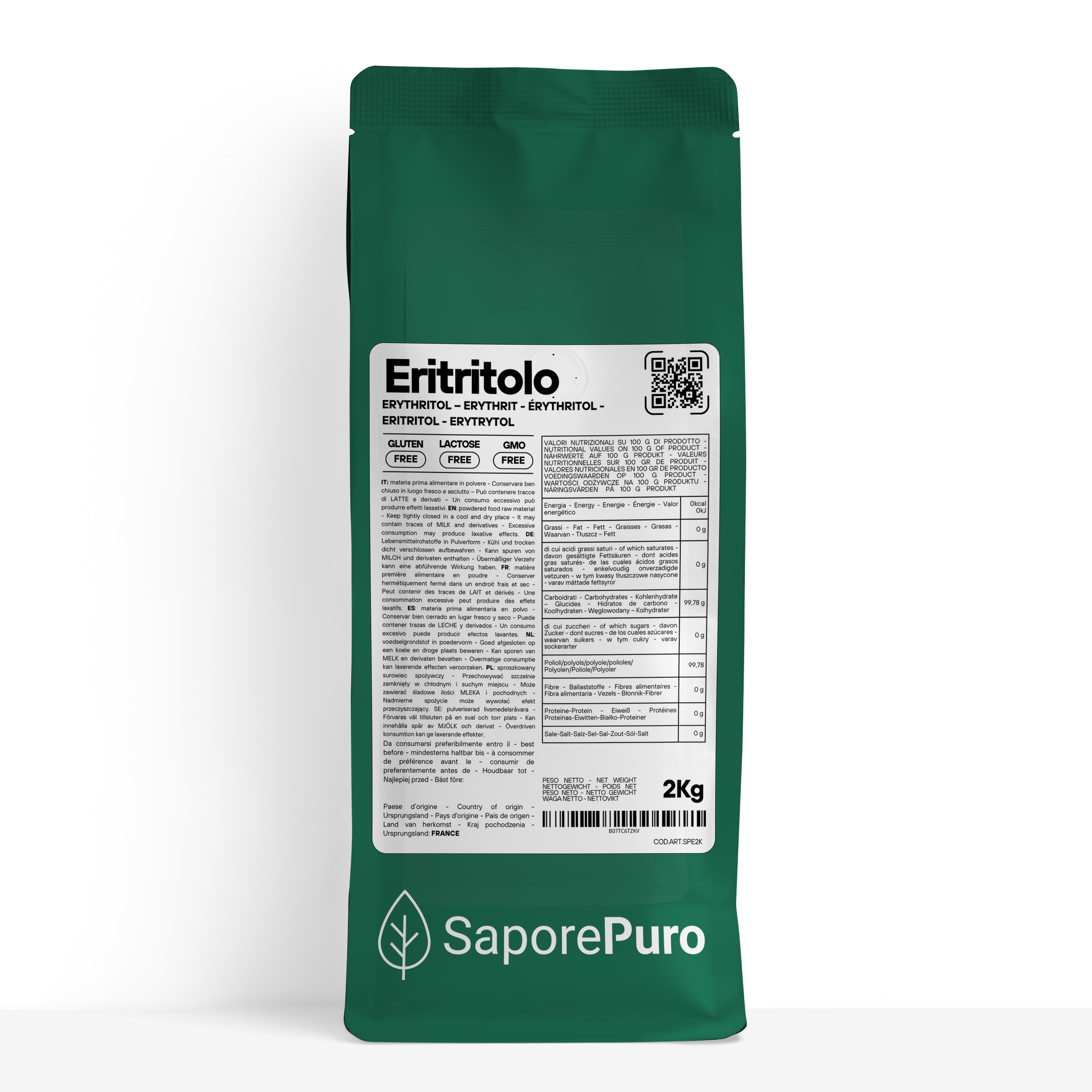 Érythritol - 16kg (8x2)