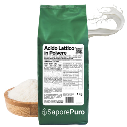 Acido Lattico in Polvere - 1kg