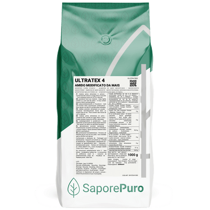 ULTRATEX 4 - Amido alimentare pregelatinizzato, modificato da mais - Uso a freddo - SaporePuro