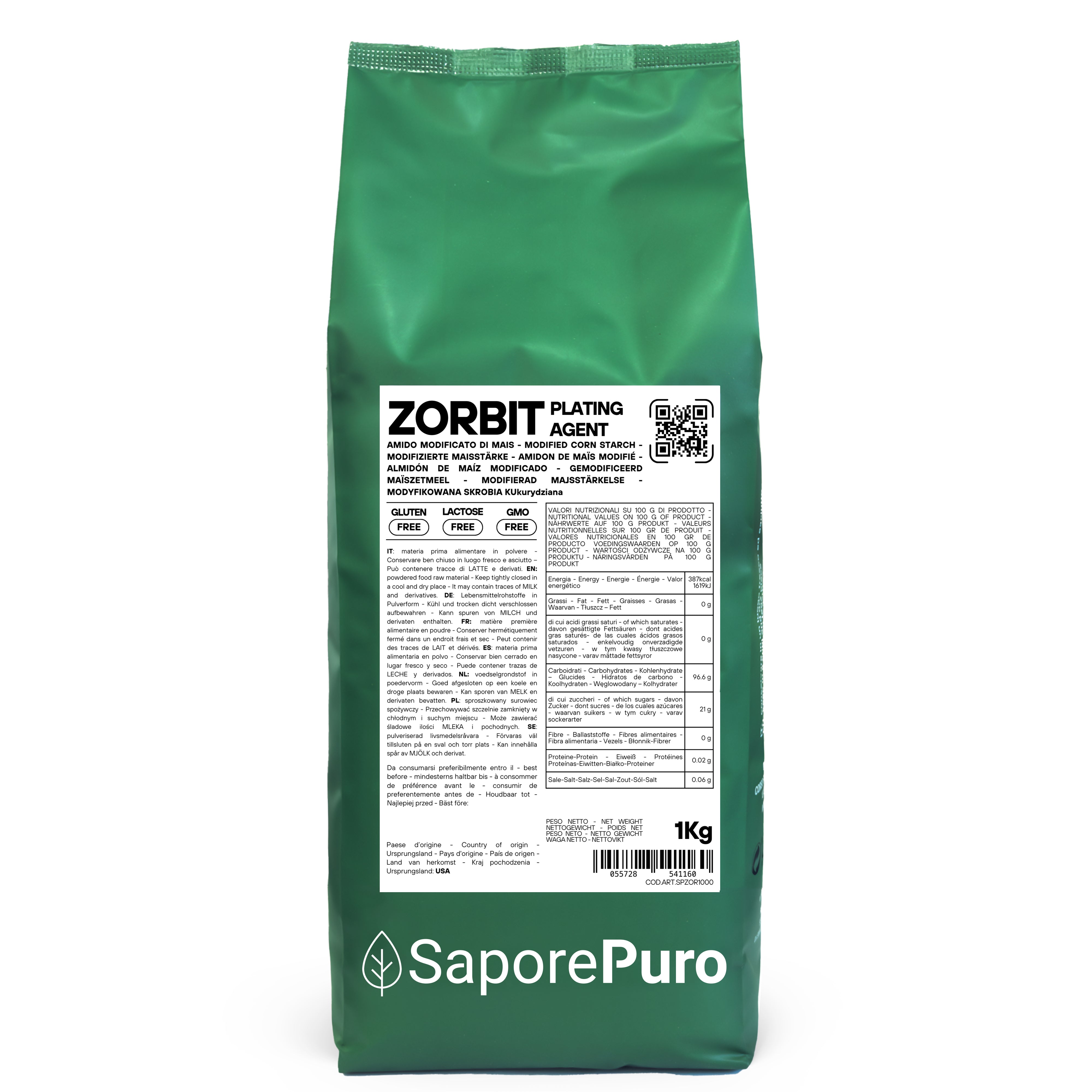 Zorbit - Turns liquids into powder - Sand effect - From Corn not Tapioca - More efficient