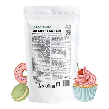 Cremor Tartaro - 100gr - SaporePuro