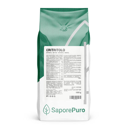 Eritritolo - 1kg - Origine Francia - Dolcificante 0kcal - SaporePuro