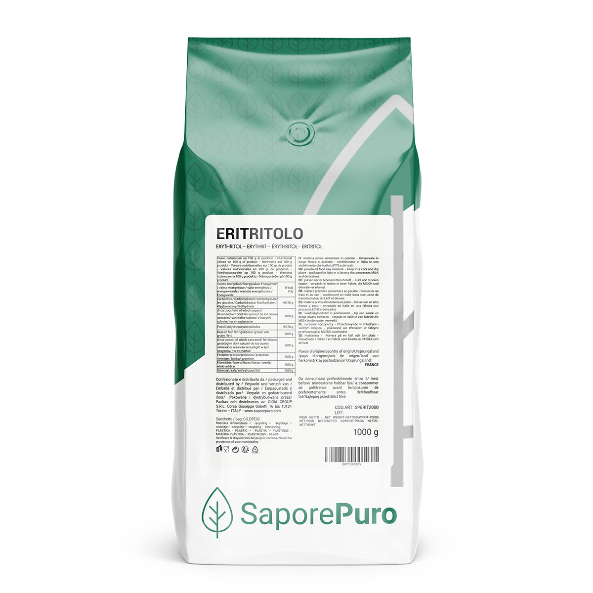 Erythritol - 16kg (8x2) - FlavorPure