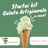 Gelato at Home Starter Kit - Hecho por Gelatiamo y Gelati con Mara - SaporePuro