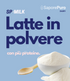 Latte in Polvere Italiano con più Proteine Magro o Intero - sostituto del Latte in Polvere per Gelati, Pasticceria e altri uso - SP MILK