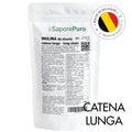 Sacchetto di inulina a catena lunga in polvere pura da 150g di SaporePuro, origine Europa, per integratori alimentari naturali.