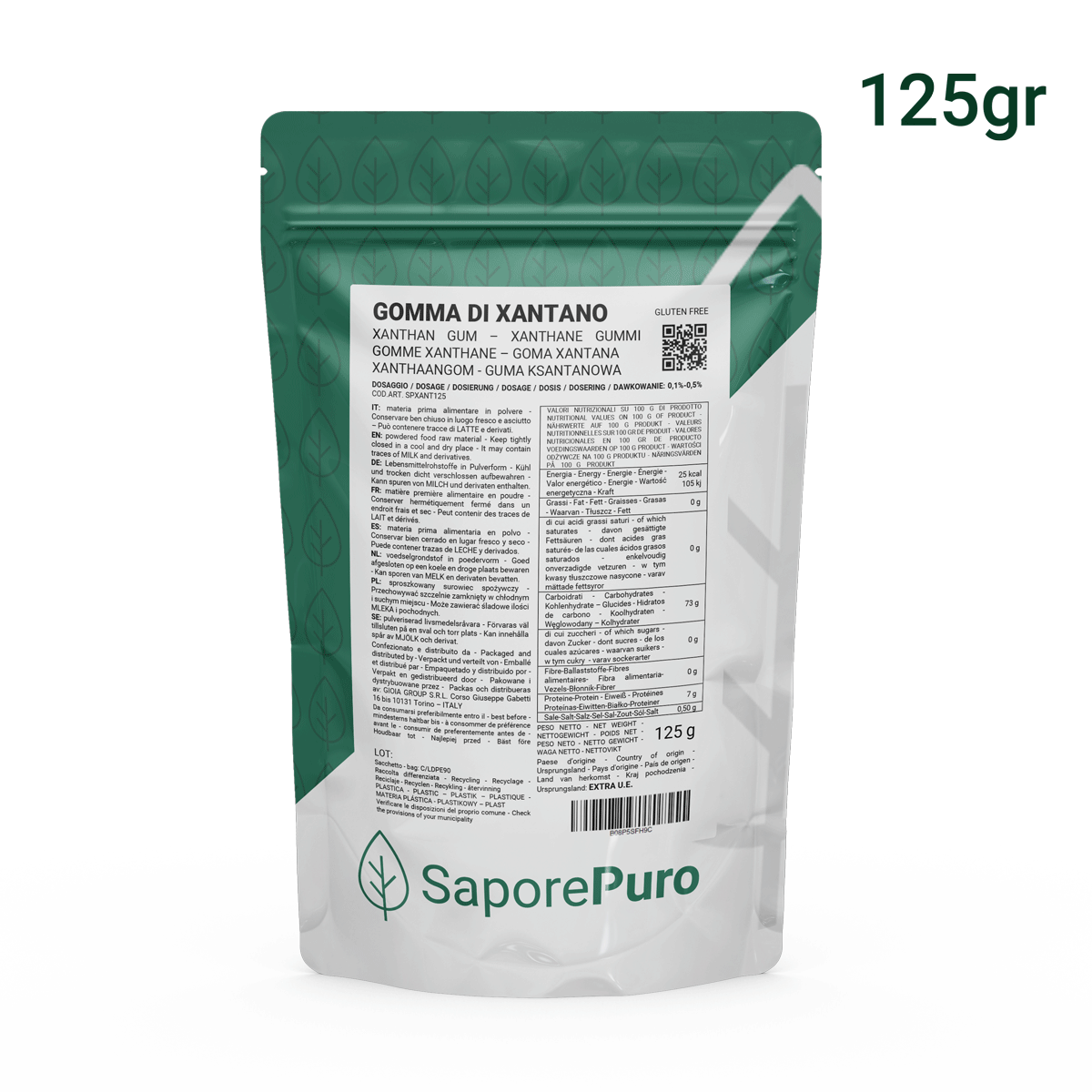 Gomma di Xantano (E415) - 125gr - SaporePuro
