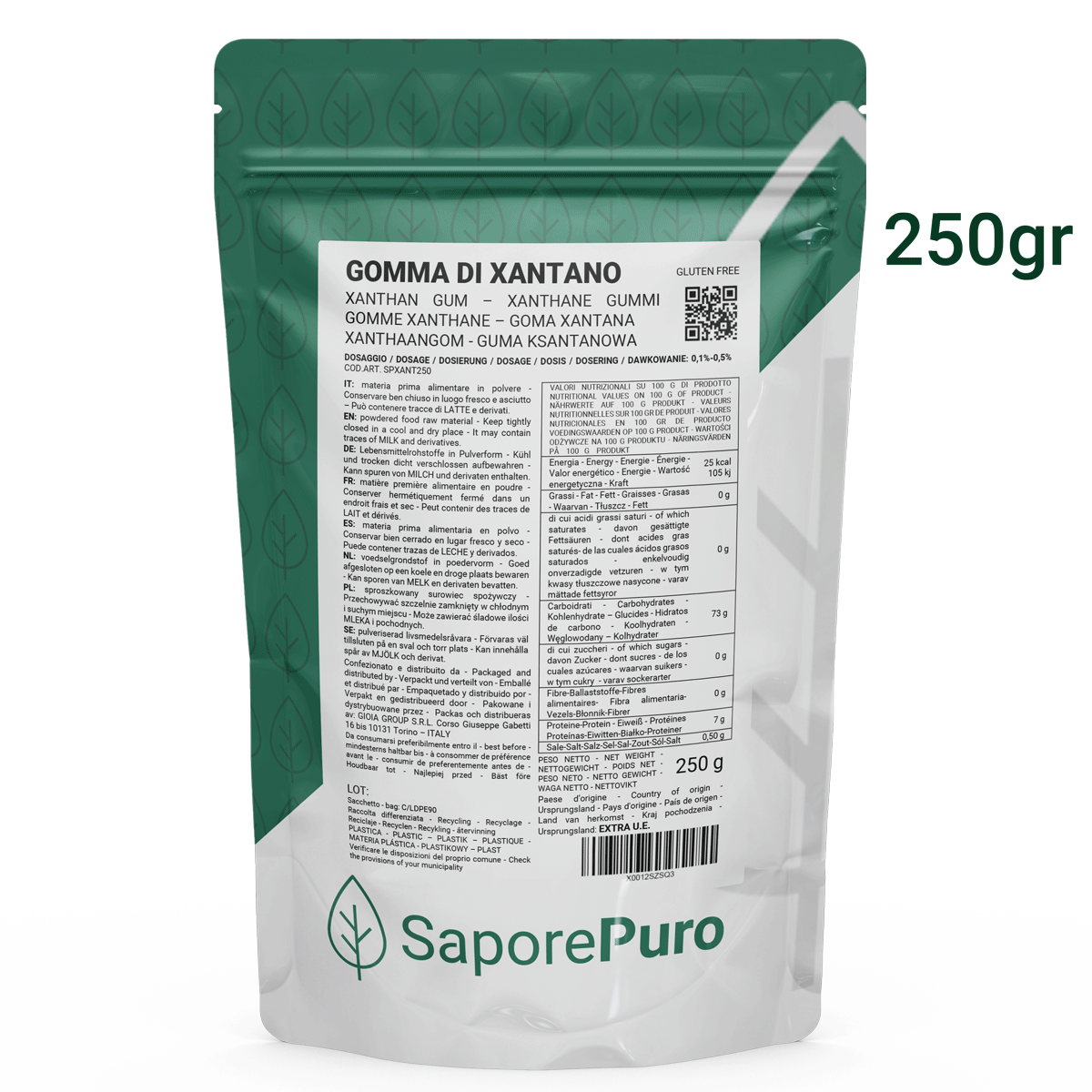 Gomma di Xantano (E415) - 250gr - SaporePuro