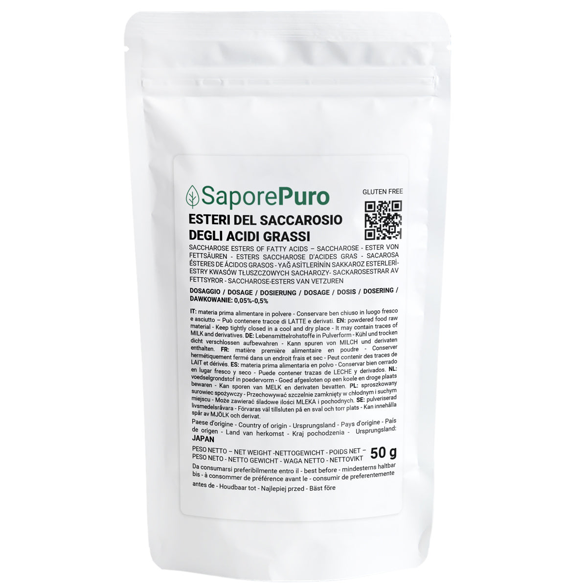 Saccharose-Ester - Saccharose - 50 GR - SaporePuro