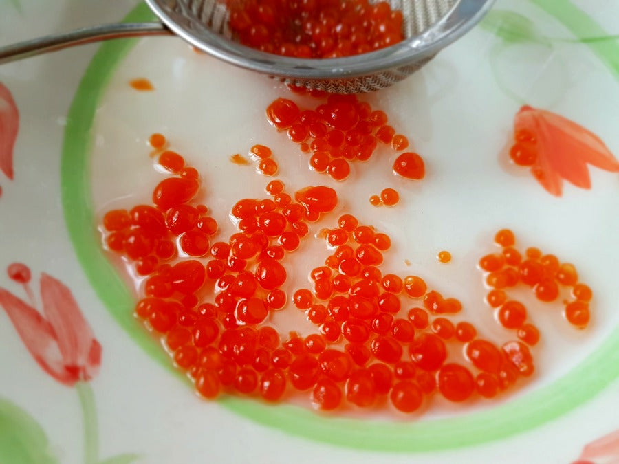 Molecular Spherification with Sodium Alginate and Calcium Lactate - Easy Online Recipe