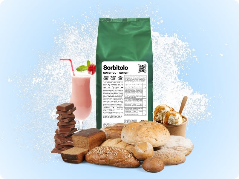 SaporePuro Sorbitol: The Versatile Sweetener for Perfect Ice Creams and Long-lasting Soft Cakes - Sugar Substitute - SaporePuro