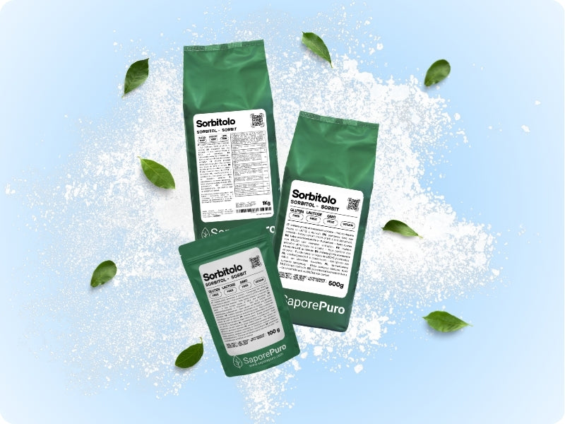 SaporePuro Sorbitol: The Versatile Sweetener for Perfect Ice Creams and Long-lasting Soft Cakes - Sugar Substitute - SaporePuro