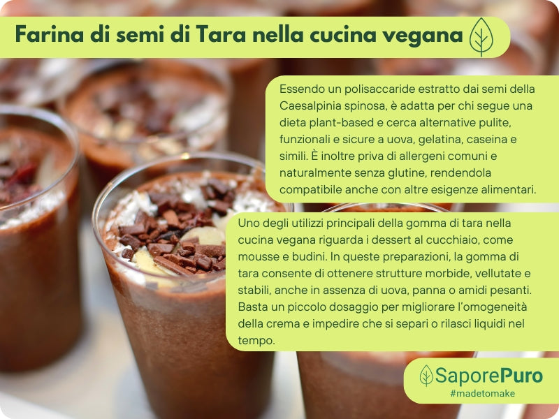 Farina di Semi di Tara - Gomma di Tara - Origine Perù - E417 - Confezionato in Italia