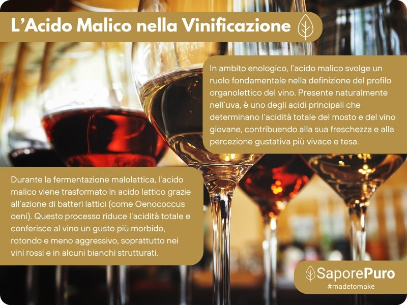 Malic Acid - 1kg - The Secret Ingredient for Your Perfect Cocktails - Food - against fatigue - for wine - Enology