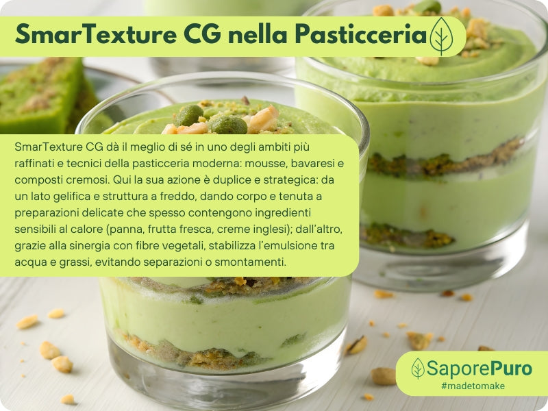 SmarTexture CG - Miscela di gelatina ad azione istantanea e strutturante di fibre - Attivazione a freddo
