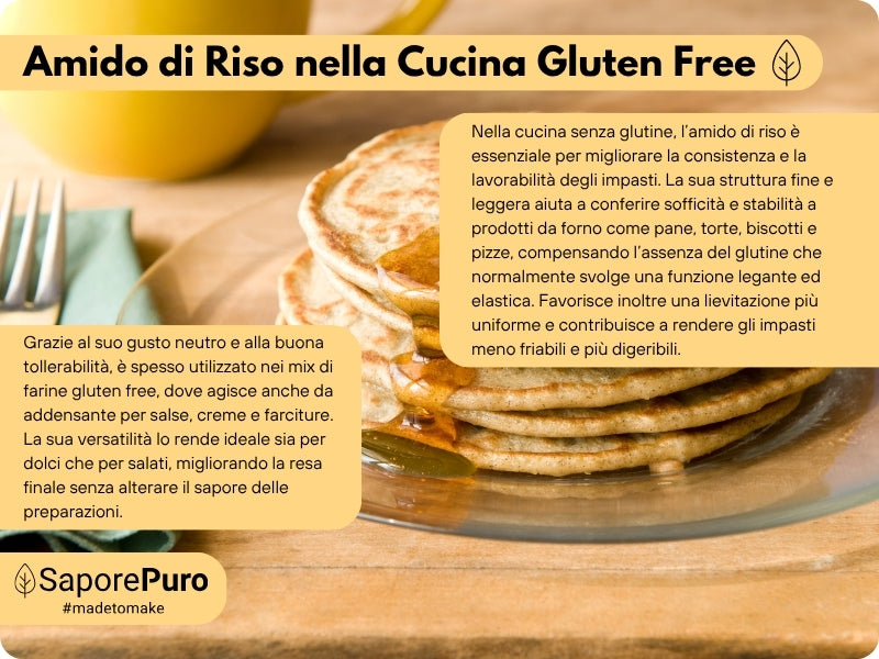 Rice Starch - Native Starch 100% Origin Italy