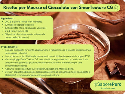 SmarTexture CG - Miscela di gelatina ad azione istantanea e strutturante di fibre - Attivazione a freddo