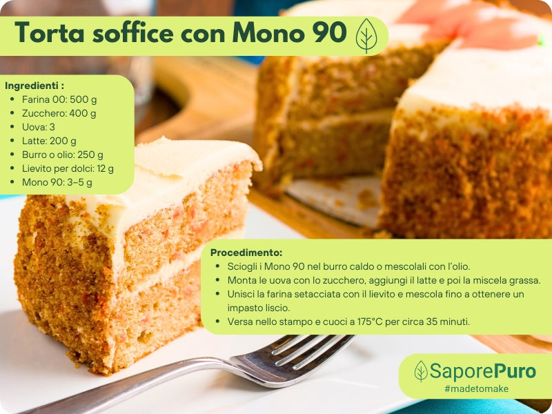 Mono90 - Mono e Digliceridi degli Acidi Grassi - E471