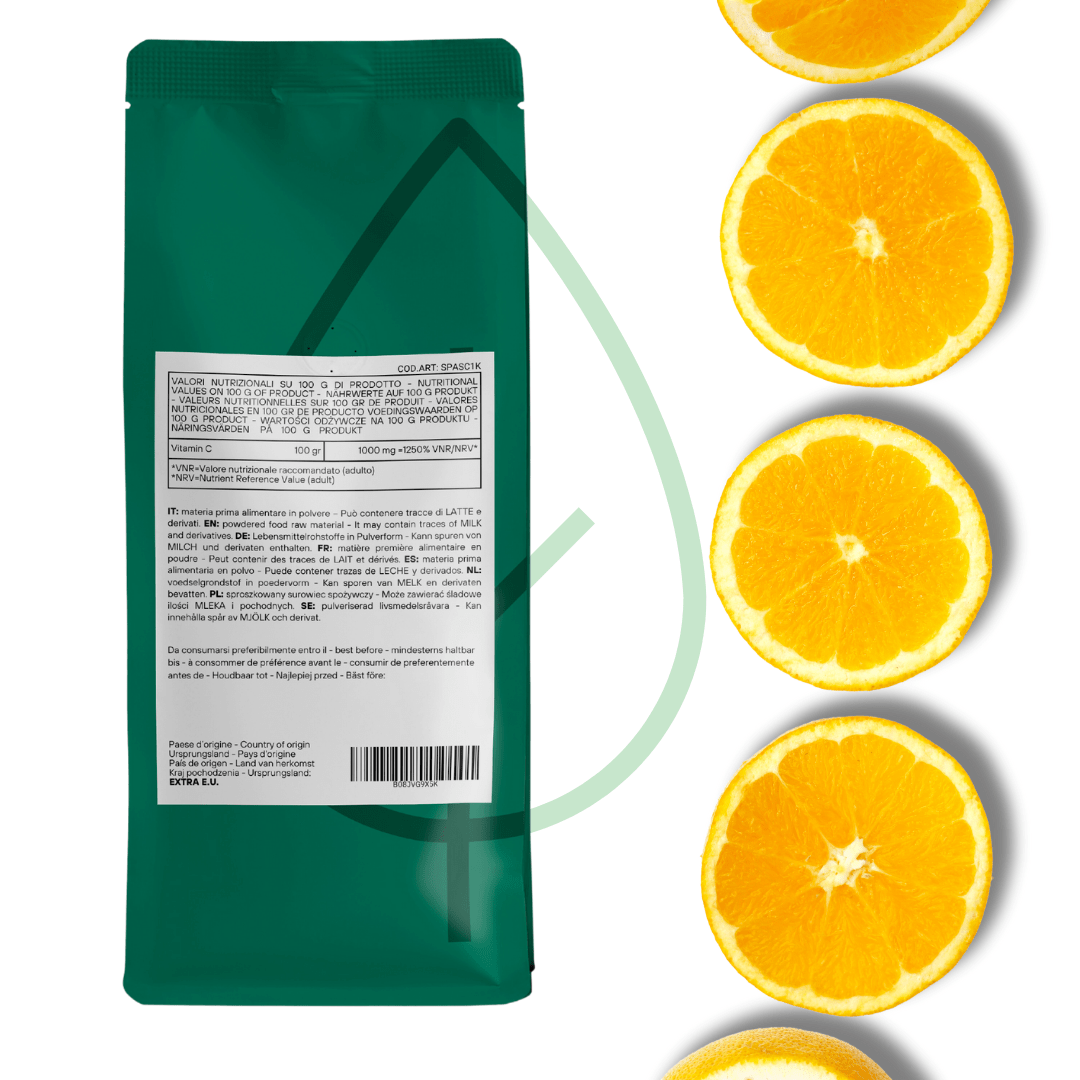 Ascorbic Acid Nutritional Values Vitamin C