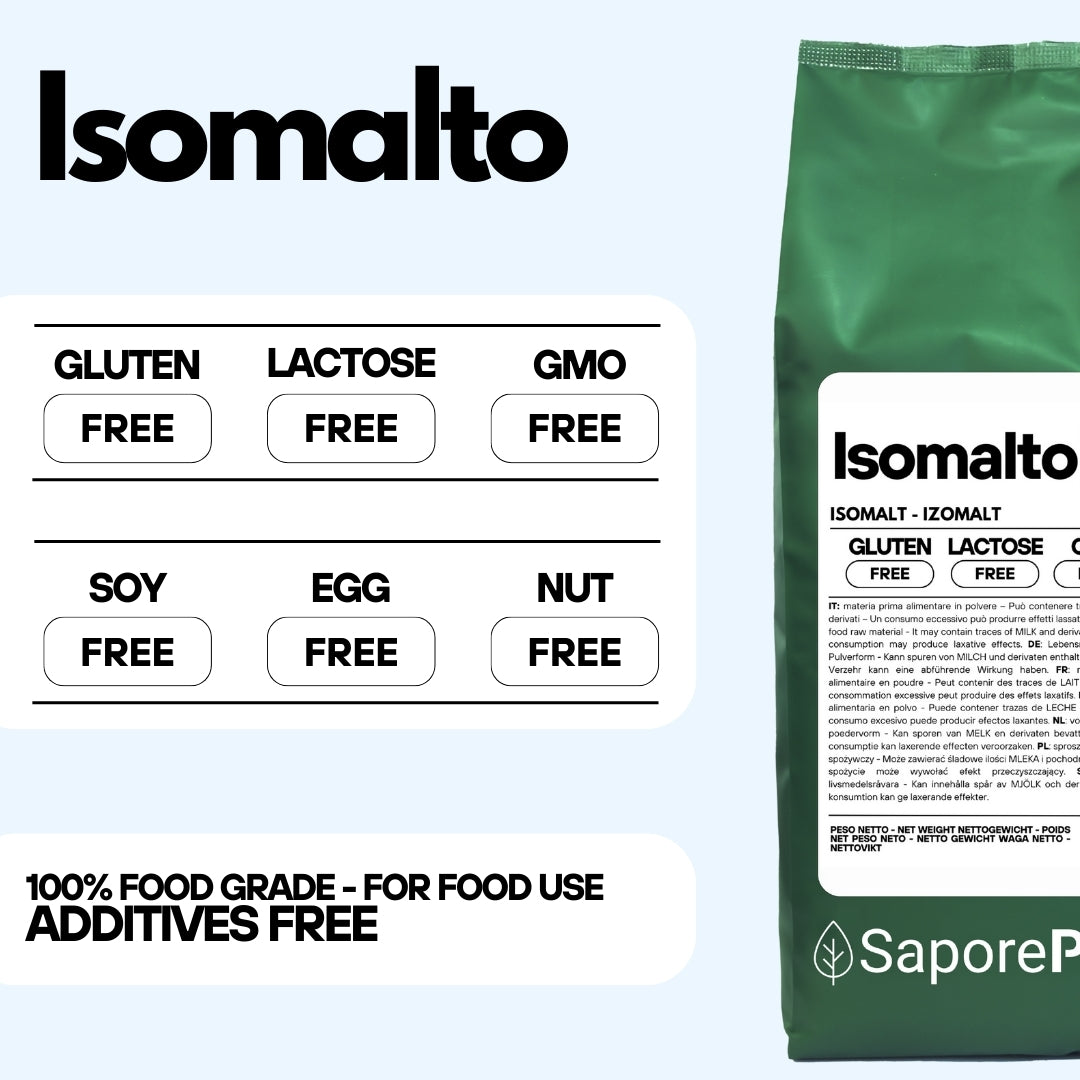 Isomalt - Origin Germany - Sweetener - SaporePuro