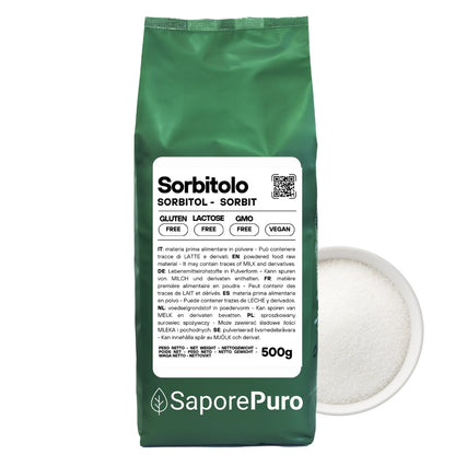 SaporePuro Sorbitol: The Versatile Sweetener for Perfect Ice Creams and Long-lasting Soft Cakes - Sugar Substitute - SaporePuro