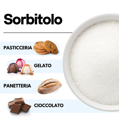 SaporePuro Sorbitol: The Versatile Sweetener for Perfect Ice Creams and Long-lasting Soft Cakes - Sugar Substitute - SaporePuro