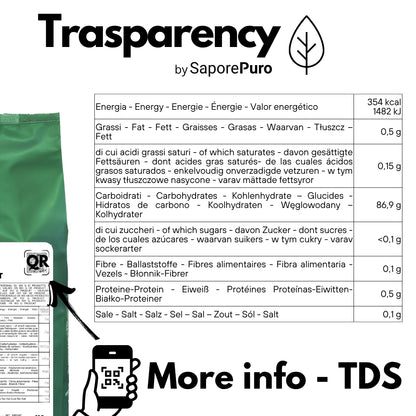 Rice Starch - Native Starch 100% Origin Italy