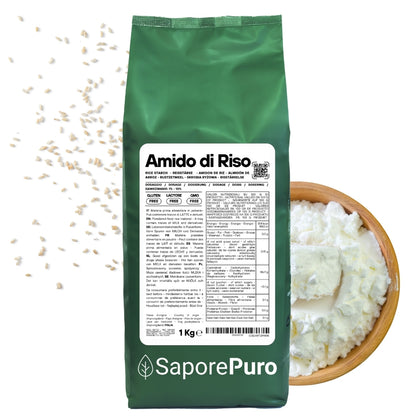 Rice Starch - Native Starch 100% Origin Italy