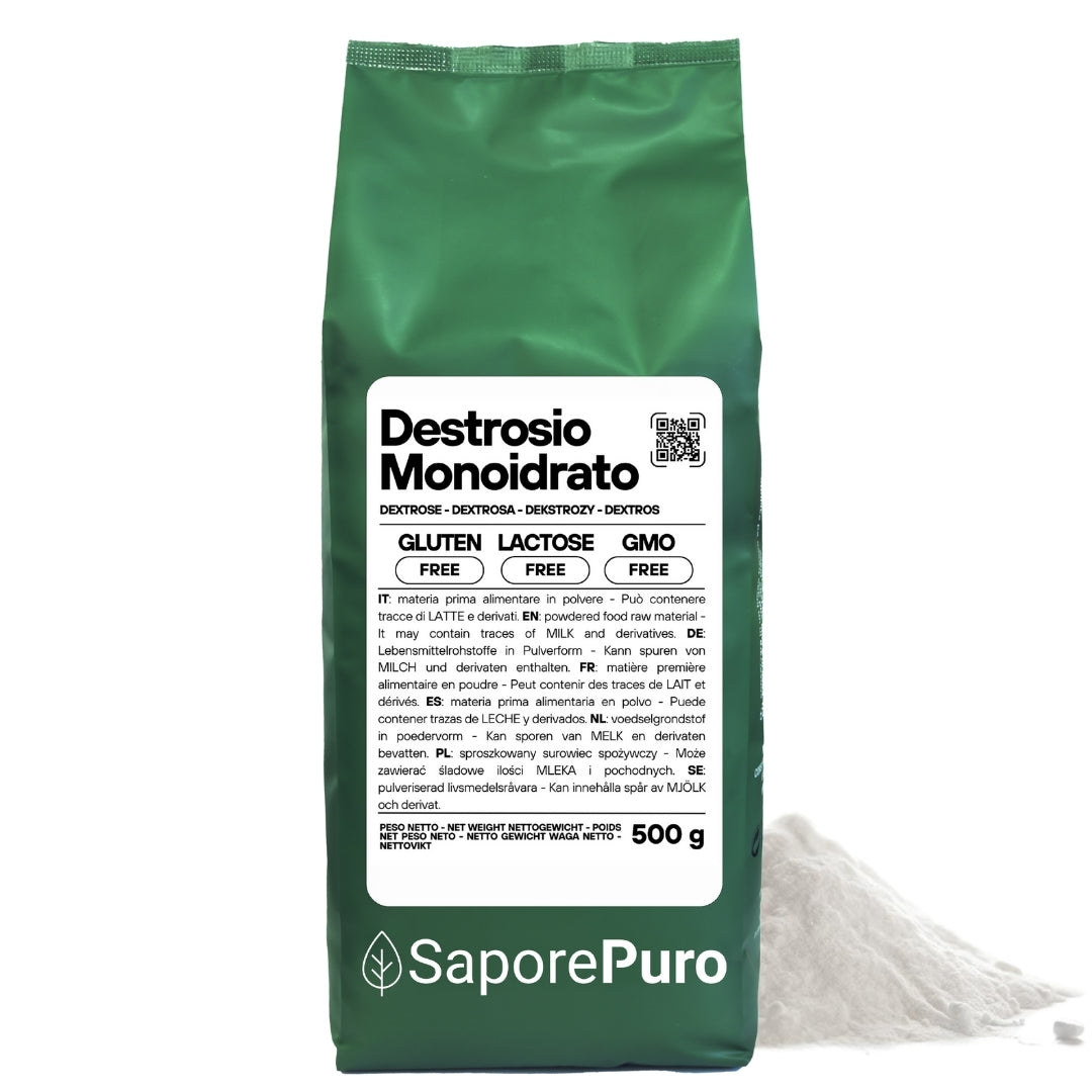 Dextrose - Ice cream sugar, quick energy - SaporePuro