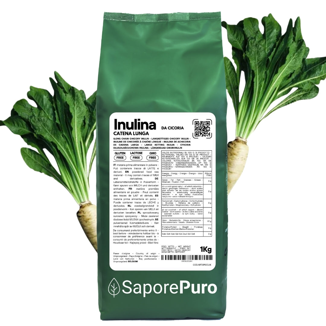 Pure long-chain inulin powder - Origin Europe - SaporePuro