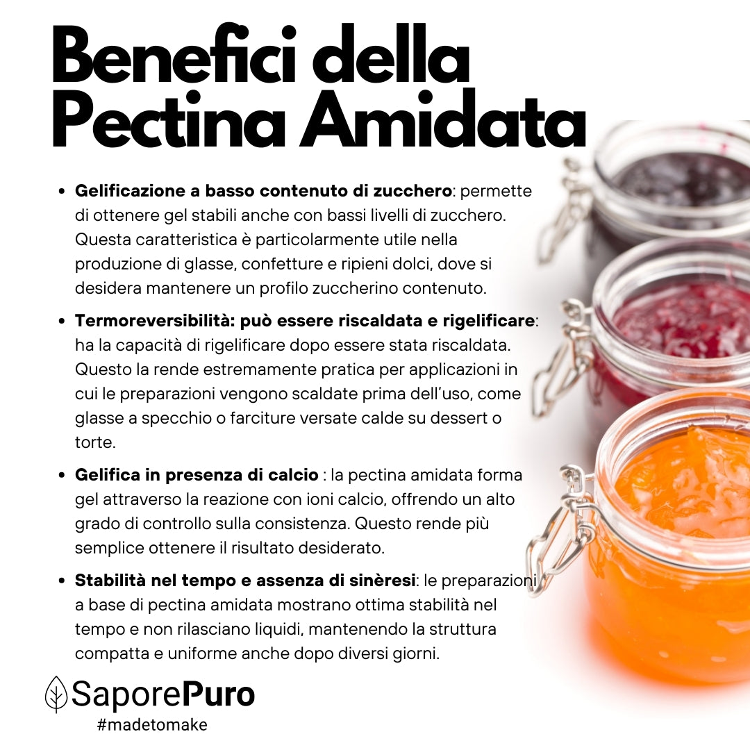 Low-methoxyl pectin powder (E440ii)-ideal for low-sugar jams