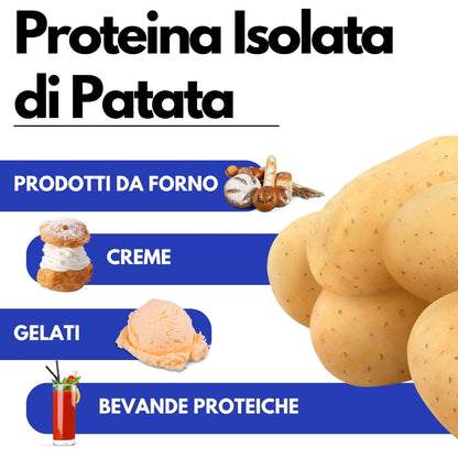 Potato Protein Isolate - Vegan Albumin - VegeWhip - To make Vegan products