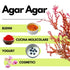 Agar Agar - E406 - Natural Gelling Agent - Origin ITALY