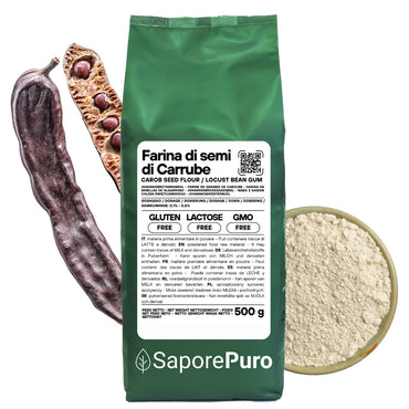 Carob Seed Flour (E410) - 125gr - origin ITALY