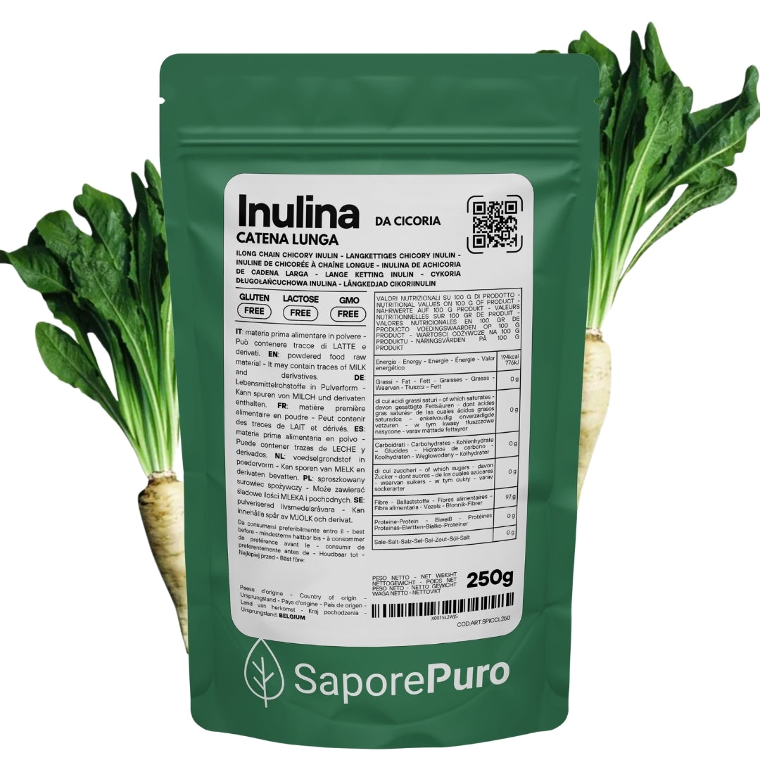 Pure long-chain inulin powder - Origin Europe - SaporePuro