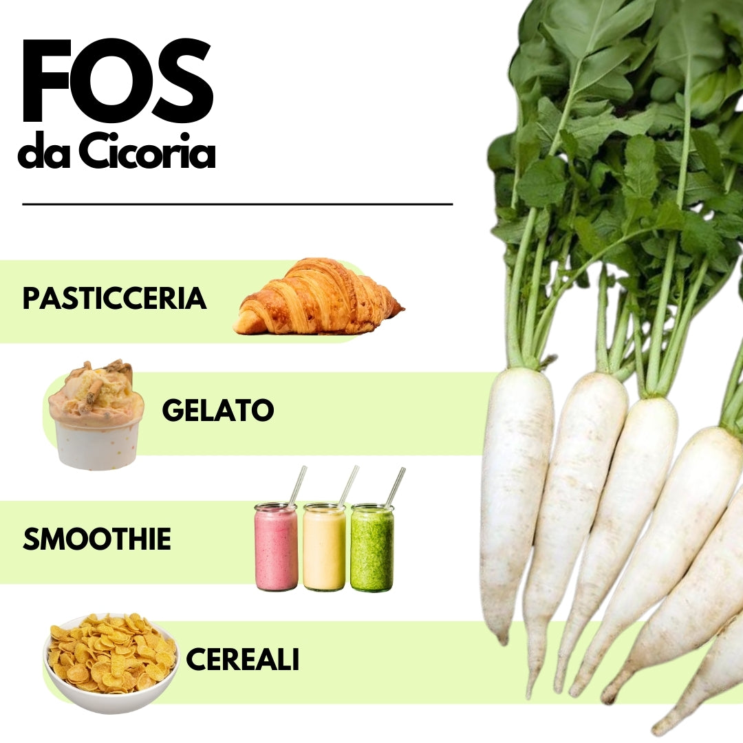 Oligofructose: the 100% natural sugar substitute - FOS - Fruit Oligo Saccharides - 250gr - Origin Europe - SaporePuro