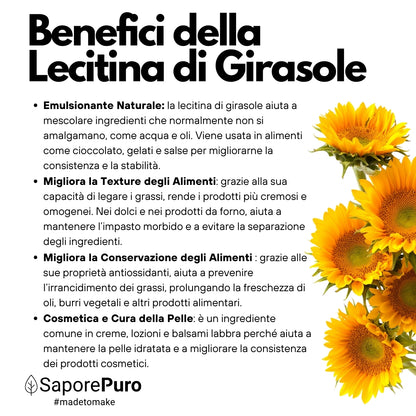Sunflower Lecithin E322 - De-Oleated - Soy Alternative