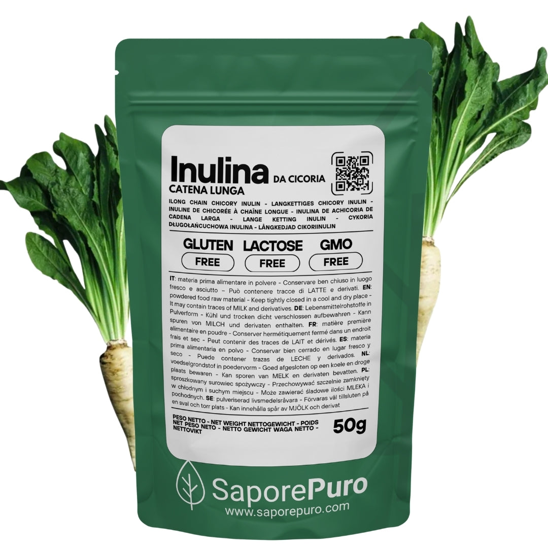 Pure long-chain inulin powder - Origin Europe - SaporePuro