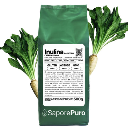Pure long-chain inulin powder - Origin Europe - SaporePuro